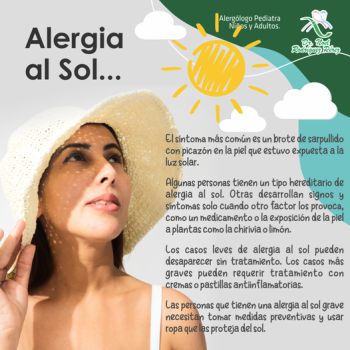 Alergia al Sol